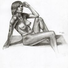 Mi Proyecto del curso: Dibujo de la figura humana en movimiento. Un projet de Beaux Arts, Dessin, Dessin au cra, on , et Dessin artistique de Jane Lasso - 04.03.2021