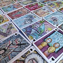 Baraja de sueños. Projekt z dziedziny Ilustracja w, dawnicza,  R, sunek atramentem i Malowanie akwarelą użytkownika Inés Díaz - 13.07.2020