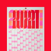 Calendario 2021. Art Direction, Poster Design, and Graphic Design project by Clara Briones Vedia - 03.01.2021