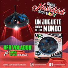 comercial lama - publicidad ufo volador, Navidad. Un proyecto de Diseño, Diseño para Redes Sociales y Diseño Web de Valentin Retamal - 01.03.2021