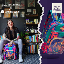 Vandalovers x kropsiland . Projekt z dziedziny Projektowanie produktowe, Grafika wektorowa i Pattern design użytkownika Kropsiland - 01.03.2021