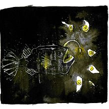 Deep Sea . Desen, Design de caractere, Ilustrație tradițională & Ilustrație cu cerneală de Luna Wang - 10.01.2017