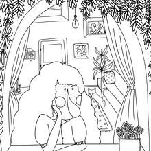 Coloring Book_numero zero Ein Projekt aus dem Bereich Traditionelle Illustration und Digitale Illustration von Manuela Scanu - 23.03.2020