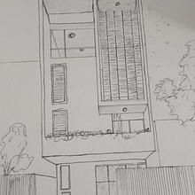 Praticando - Perspectiva com um ponto de fuga. Architecture, Traditional illustration, and Architectural Illustration project by Anderson Godoi Bernardes - 03.02.2021