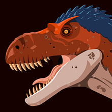 Dinomundo. Un proyecto de Dirección de arte, Ilustración naturalista				 e Ilustración vectorial de Luis Daniel Pérez Molina - 02.03.2021