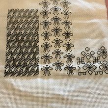 Mi primera practica de Blackwork . Un proyecto de Bordado de Isabel Margarita - 02.03.2021