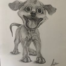Perrito loco. Artistic Drawing project by alextoirac - 03.02.2021
