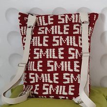 Mi primera mochila reversible. Un proyecto de Crochet de ESTHER LÓPEZ PÉREZ - 03.03.2021
