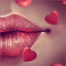 Lips. Digital Drawing, Digital Illustration, and Digital Painting project by Laura Leiva - 03.02.2021
