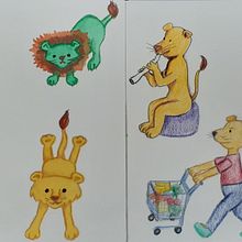 Pequenos universos, grande diversão!. Drawing, Traditional illustration, and Children's Illustration project by Susana Garcia - 04.20.2021