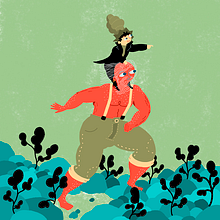 Micro historias. Design de personagens, Ilustração editorial, Ilustração tradicional, Ilustração digital e Ilustração infantil projeto de Luis El Moga Sarria - 03.03.2021