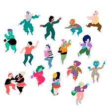 Personas. Design de personagens, Design editorial, Design gráfico, Ilustração editorial, Ilustração tradicional, Ilustração digital e Ilustração infantil projeto de Luis El Moga Sarria - 03.03.2021