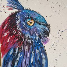 Meu projeto do curso: Técnicas experimentais de aquarela para principiantes . Un proyecto de Ilustración tradicional de Lígia Lunguinho - 03.03.2021