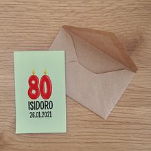 Recordatorio 80 cumpleaños . % Raquel Vergara Pizarro tarafından hazırlanan Tasarım, Geleneksel illüstras, on, Dijital İllüstras, Ve on projesi - 03.03.2021