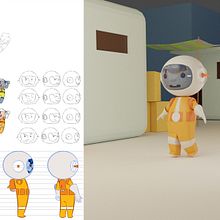 Design de personagens para animação com Photoshop/blender. Un progetto di Character design di rogeriomaroja - 03.03.2021
