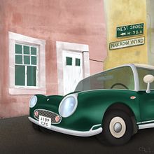 Estudio de ambientes en Procreate Ein Projekt aus dem Bereich Digitale Architektur, Digitale Zeichnung und Digitale Illustration von Cecilia Varela - 03.03.2021