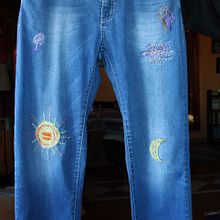 My project in Embroidery: Clothing Repair course. Arts, and Crafts project by Eleftheria V. - 03.03.2021