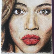 Mi Proyecto:  Retrato realista con lápices de colores. Pencil Drawing, Portrait Drawing, and Realistic Drawing project by Carla Medina - 03.03.2021