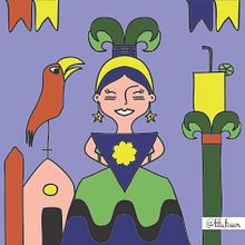 Meu projeto do curso: Ilustração vetorial com estilo. Digital Illustration project by Tita Tesser - 03.03.2021