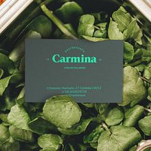 Carmina. Gastrotasca. Un proyecto de Br, ing e Identidad, Diseño de logotipos, Diseño gráfico y Packaging de Gabriel Sencillo - 03.03.2021