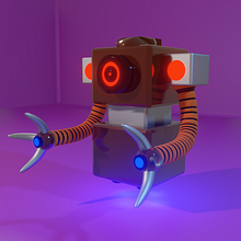 BOT #8DtK . 3D, 3D Design, Design de personagens, Design de personagens 3D, Design de produtos, e Modelagem 3D projeto de Marcos Thimmig - 04.03.2021