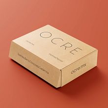 OCRE- home decor branding. Art Direction, Br, ing, Identit, and Graphic Design project by Daniela Buendía - 03.04.2021