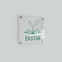 Reformulação logo Projeto BROTAR. Een project van  Br e ing en identiteit van Luiza C. Canto - 04.03.2021