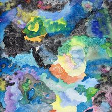 Mi Proyecto del curso: Técnicas modernas de acuarela. Een project van Aquarelschilderen van Martha Gpe. Rojas Mena - 10.03.2021