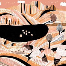Jigsaw Puzzle. Un projet de Illustration traditionnelle de Kate Sutton - 04.07.2020