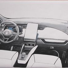 Fonts combinations for an automotive car interior design project. Editorial Design project by Karla Kurz - 03.04.2021