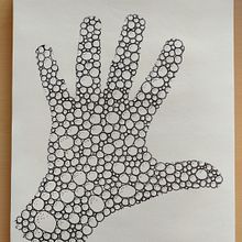 Garabatismo - Mano I. Un proyecto de Dibujo de chuss_pintos - 26.02.2021