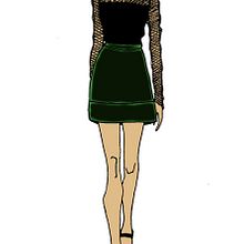 Meu projeto do curso: Design de figurino para cinema e televisão. Projekt z dziedziny Projektowanie mod, Trad, c i jna ilustracja użytkownika Ana Clara do Prado Afonso - 13.03.2021