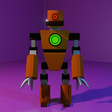 BOT #17DtK . 3D, 3D Design, Design de personagens, e Design de personagens 3D projeto de Marcos Thimmig - 04.03.2021