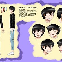 Meu projeto do curso: Criação de personagens de mangá. Character Design project by Isabella Schneider de Oliveira - 03.15.2021