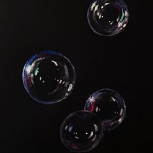 Bubbles. Projekt z dziedziny Malowanie akwarelą użytkownika Eileen Bedore Doll - 05.05.2020