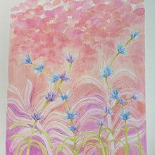 Mi Proyecto del curso: Técnicas de acuarela en negativo para ilustración botánica. Een project van Traditionele illustratie van Lili Vargas - 05.03.2021