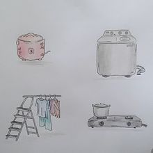 My project in Creating an Illustrated Brand: From the Idea to Merchandising course . Gambar Pensil, Menggambar, Dan Gambar Digital proyek oleh tanika07des - 03.05.2021