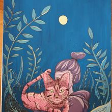 Mi Proyecto del curso: Dibujo creativo con tinta y gouache. Creativit, and Gouache Painting project by olivia_sebart - 03.05.2021