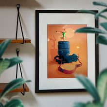 Cámara. Un proyecto de Ilustración tradicional, Ilustración con tinta e Ilustración infantil de María José Andúgar - 05.03.2021