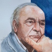 Mi Proyecto del curso: Cuaderno de retratos en acuarela. Un proyecto de Bellas Artes de Rocío - 12.03.2021