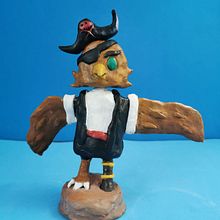 Capitan Hoot Hoot. Projekt z dziedziny Projektowanie zabawek, To i art użytkownika Marcos Thimmig - 05.03.2021