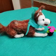 Mi Proyecto del curso: Creación de animales con needle felting. Un proyecto de Creatividad de Lizeeth Oliva Aguirre - 04.04.2021
