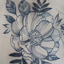 Mi Proyecto del curso: Tatuaje para principiantes. Fine Arts project by stephanie_perez2 - 03.06.2021
