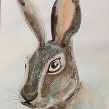 Mi Proyecto del curso: Técnicas experimentales de acuarela para principiantes . Watercolor Painting project by Nuri Mtz - 03.07.2021