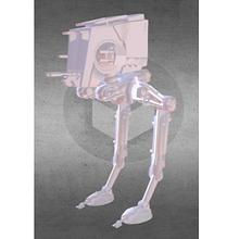 AT-ST Star Wars. Modelagem 3D projeto de Camilo Flores Ferrada - 06.03.2021