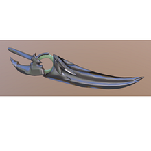 Espada Brynhildr. Modelagem 3D projeto de Camilo Flores Ferrada - 06.03.2021