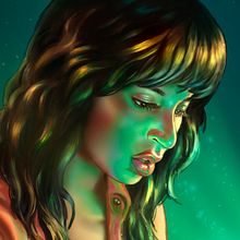  Mi Proyecto del curso: Iluminación y color para retratos digitales en Photoshop . Un proyecto de Dibujo de Retrato de César García Pino - 07.03.2021