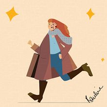 Mon projet du cours : Composition créative pour l'illustration avec Procreate . animație 2D de p_delcourt2 - 03.07.2021