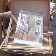 PINTANDO AL NATURAL Ein Projekt aus dem Bereich Realistische Zeichnung, Malerei mit Acr und l von Corina Torregrosa - 07.04.2018