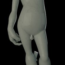 El Monín de Miguel Ángel. Un proyecto de 3D, Diseño 3D, Diseño de personajes 3D y Modelado 3D de David Luengo Torrejón - 07.03.2021